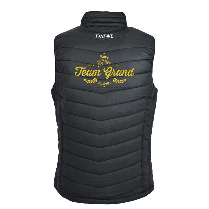 Grand Syndicates - Puffer Vest - Black 2XLarge
