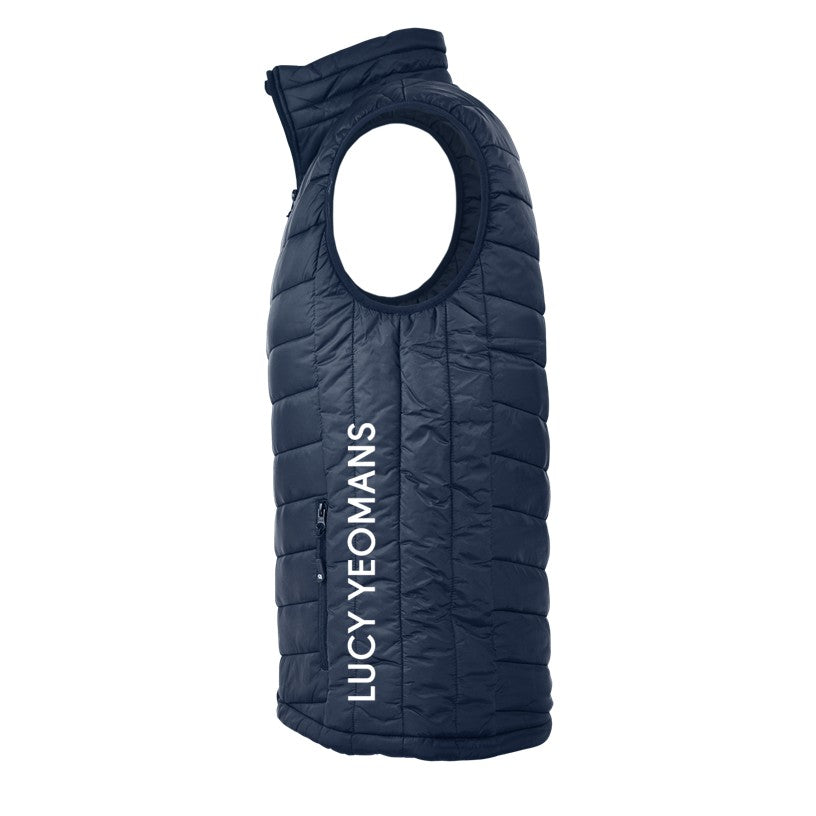 Lucy Yeomans Racing - Puffer Vest Personalised