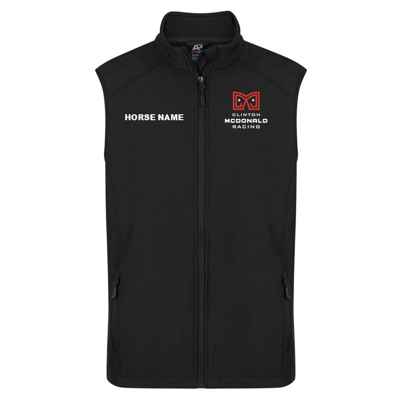 Clinton McDonald Racing - SoftShell Vest Personalised