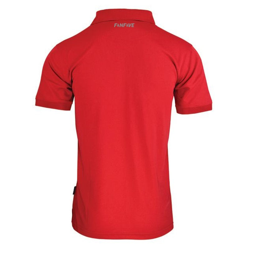 Queen of Hearts Racing - Polo - Red/White - M