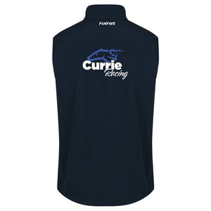 Currie Racing - SoftShell Vest Personalised