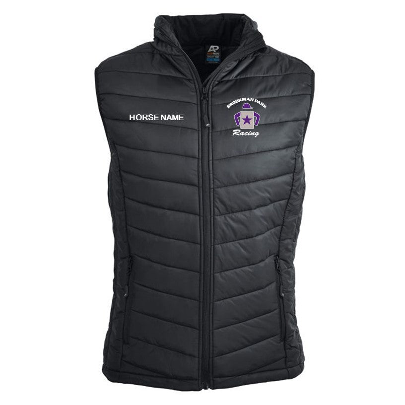 Brookman Park - Puffer Vest Personalised