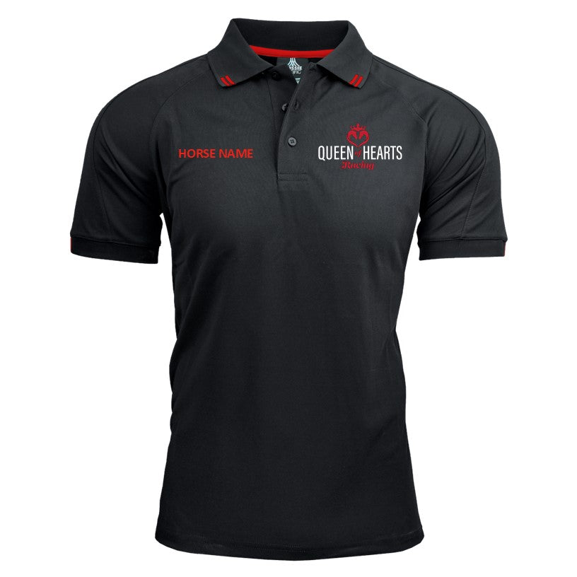 Queen of Hearts Racing - Polo Personalised