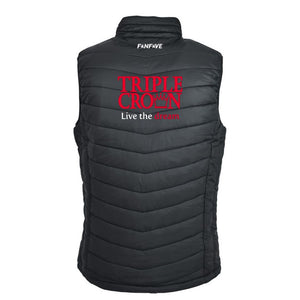 Triple Crown - Puffer Vest Personalised