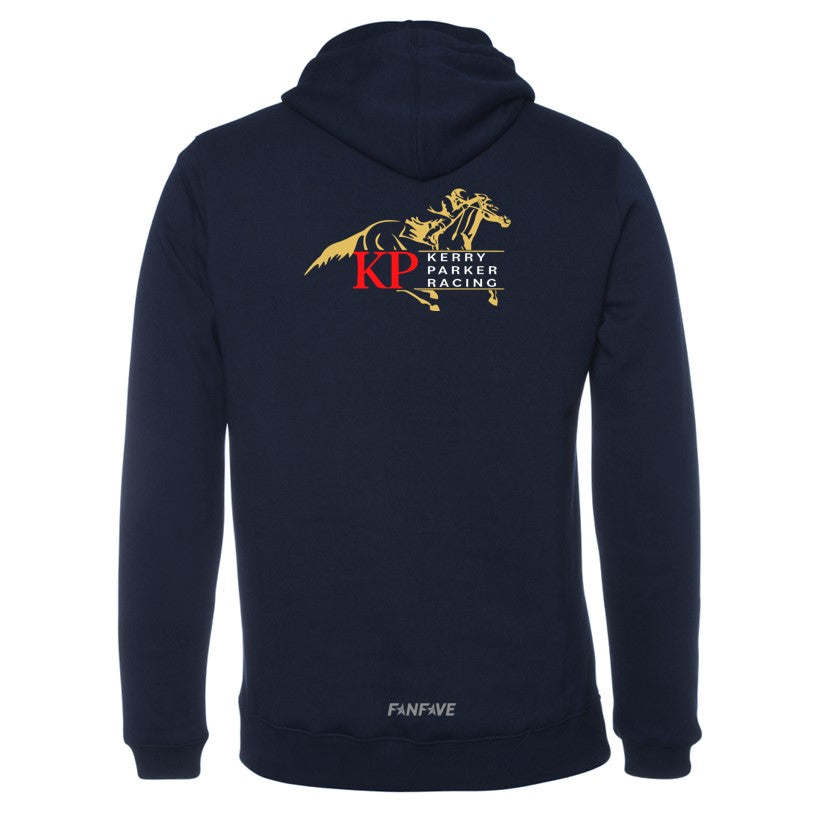 Kerry Parker - Fleecy Hoodie - Navy Small