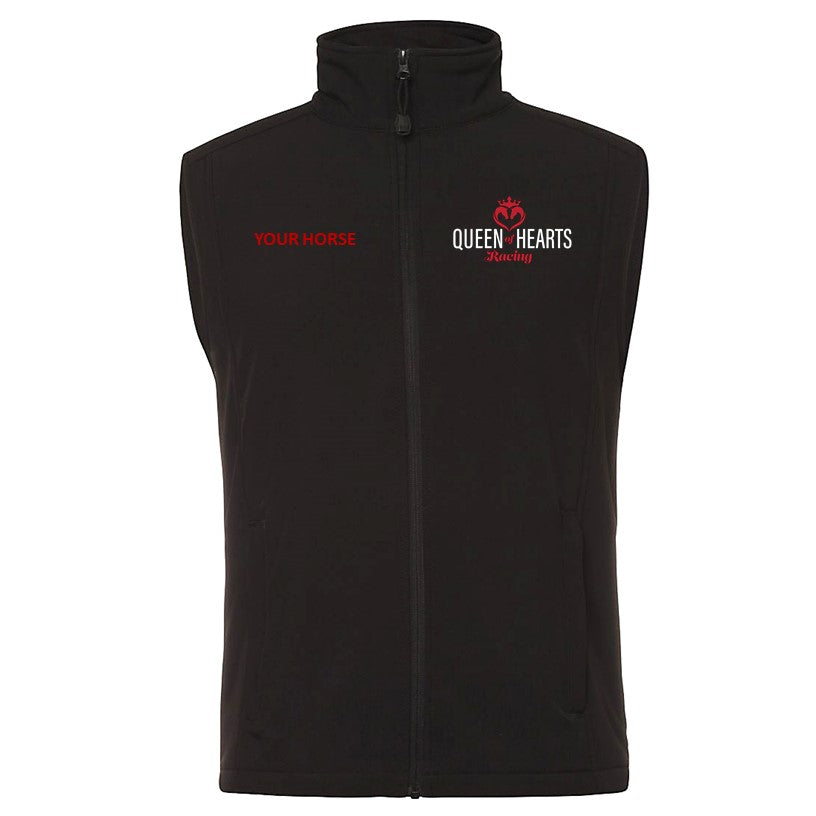 Queen of Hearts Racing - SoftShell Vest Personalised