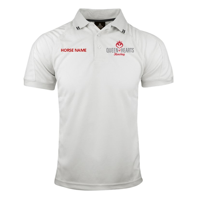 Queen of Hearts Racing - Polo Personalised