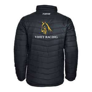 Viney Racing - Puffer Jacket - Black 8