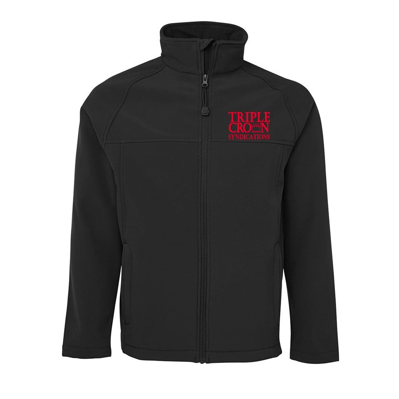 Triple Crown - SoftShell Jacket - Black Large