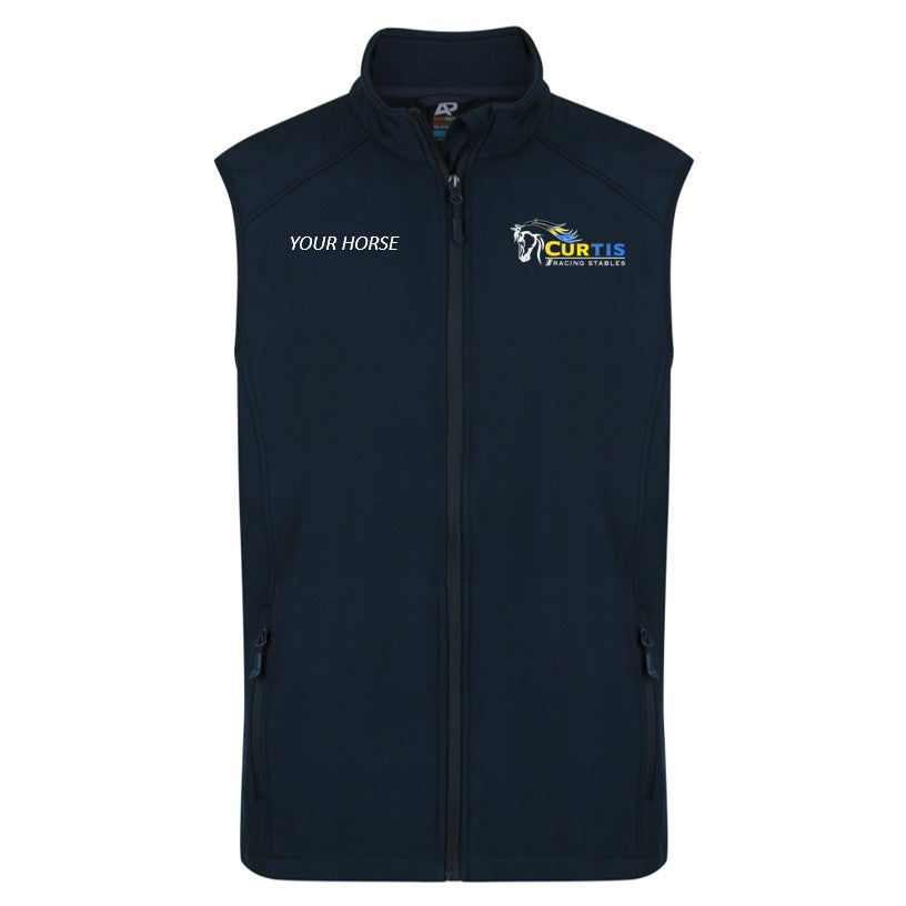 Curtis - SoftShell Vest Personalised