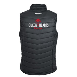 Queen of Hearts Racing - Puffer Vest Personalised
