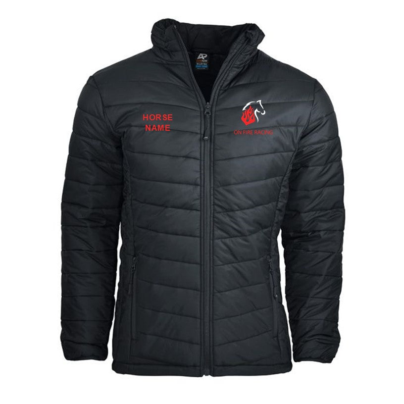 On Fire - Puffer Jacket Personalised