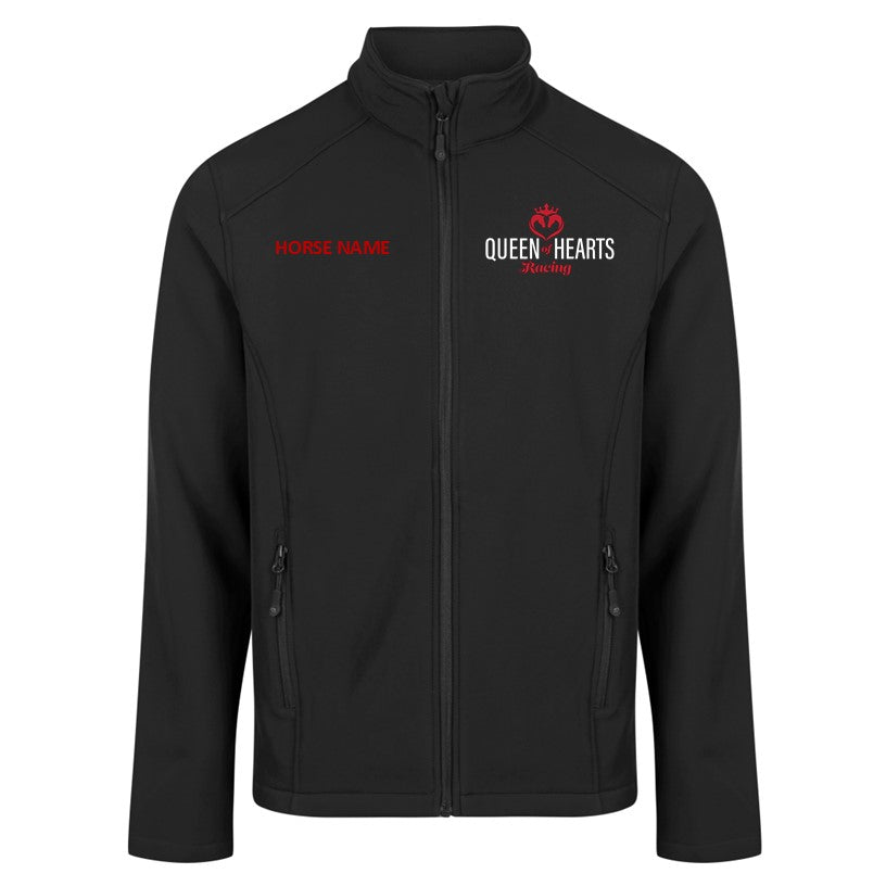 Queen of Hearts Racing - SoftShell Jacket Personalised