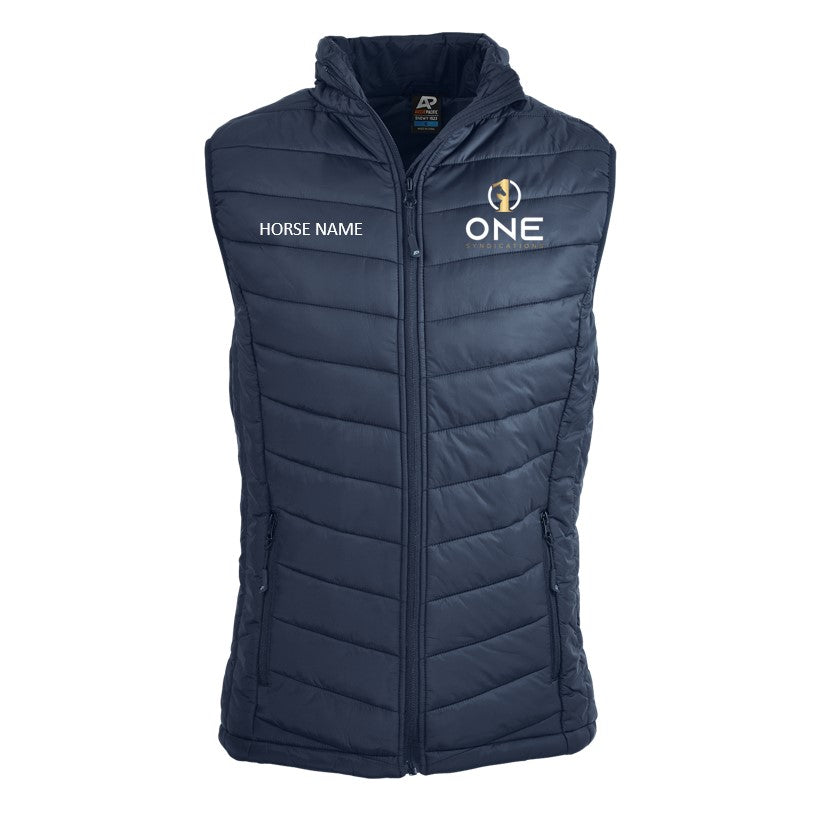 One Syndications - Puffer Vest Personalised