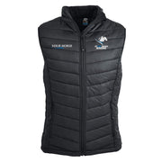 At The Track - Puffer Vest Personalised
