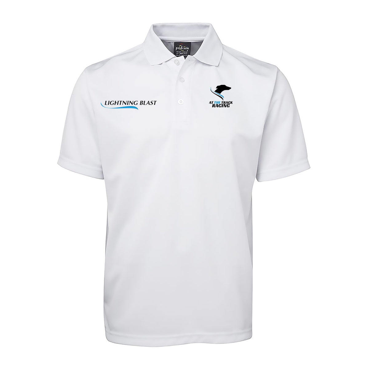 At The Track - Polo Personalised