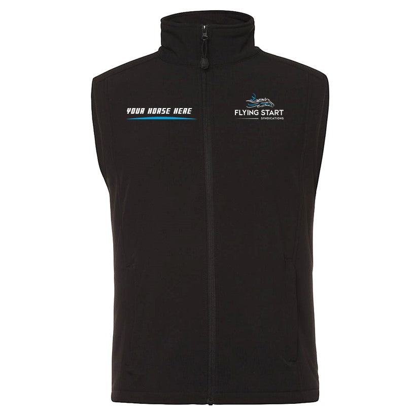 Flying Start - Soft Shell Vest Personalised