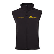 OnTrack Thoroughbreds - SoftShell Vest Personalised