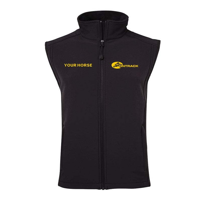OnTrack Thoroughbreds - SoftShell Vest Personalised