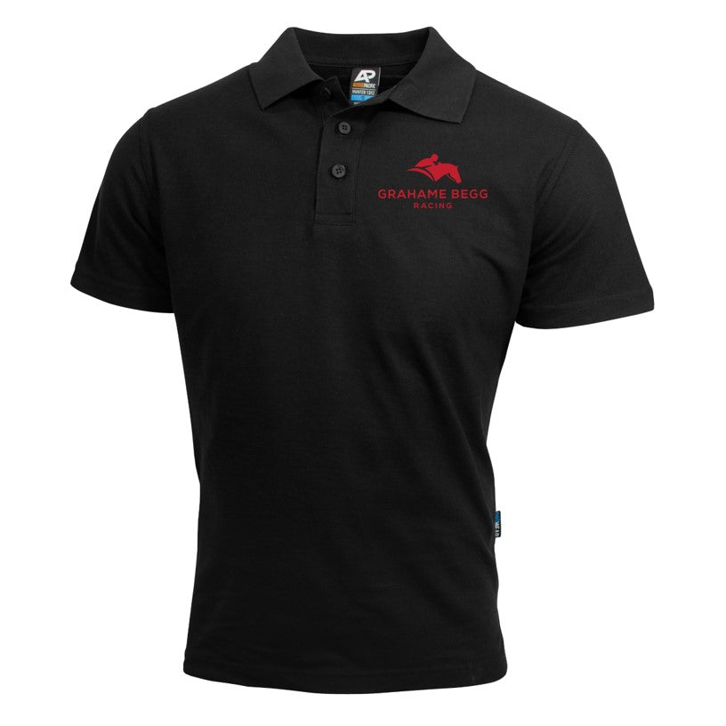 Grahame Begg - Polo - Black 2XLarge