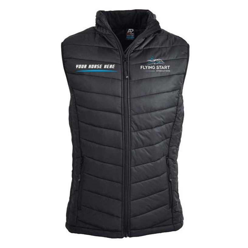 Flying Start - Puffer Vest Personalised