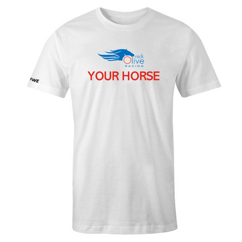 Nick Olive Racing Tee - Personalised