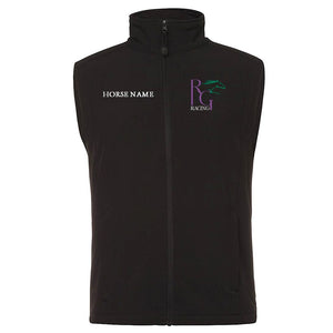 RG Racing - SoftShell Vest Personalised