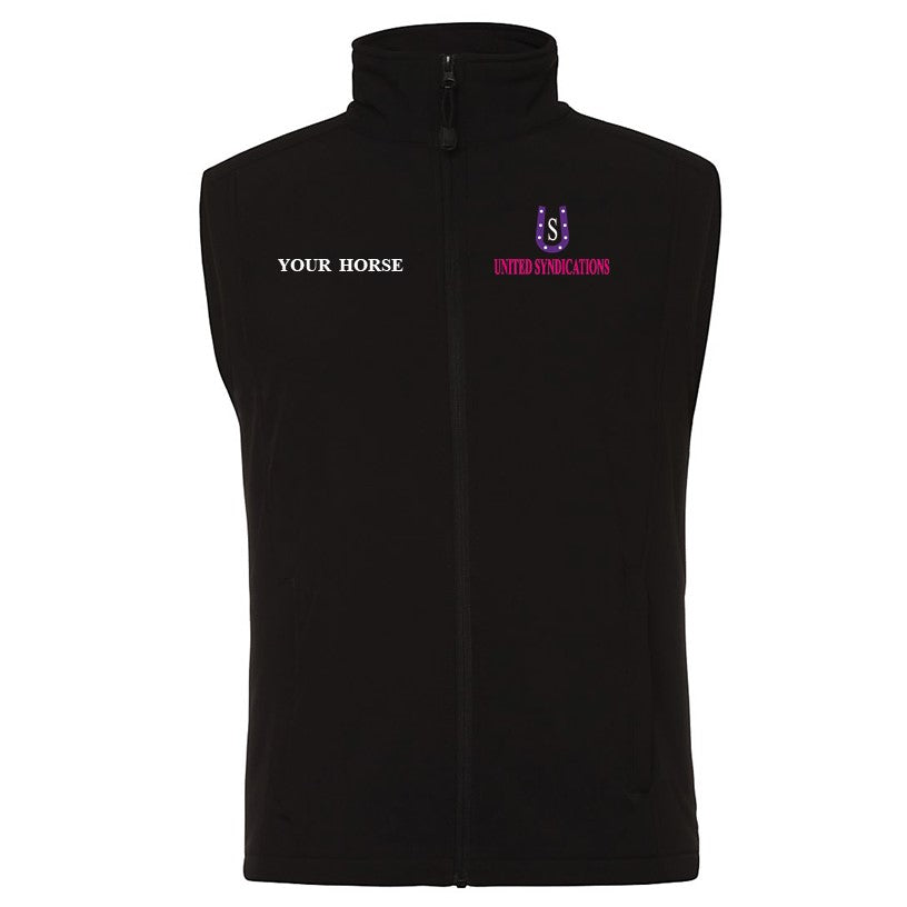 United Syndications - SoftShell Vest Personalised