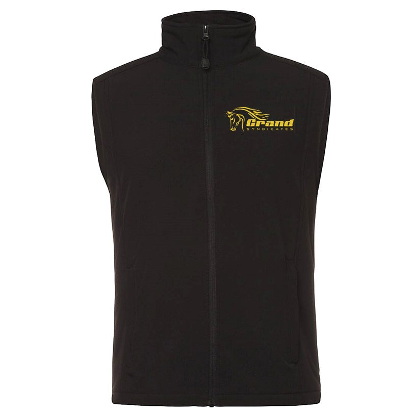Grand Syndicates - SoftShell Vest - Black 5XLarge