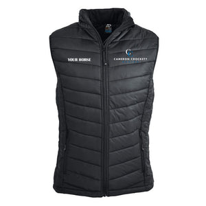 Cameron Crockett - Puffer Vest Personalised