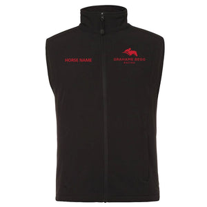 Grahame Begg - SoftShell Vest Personalised