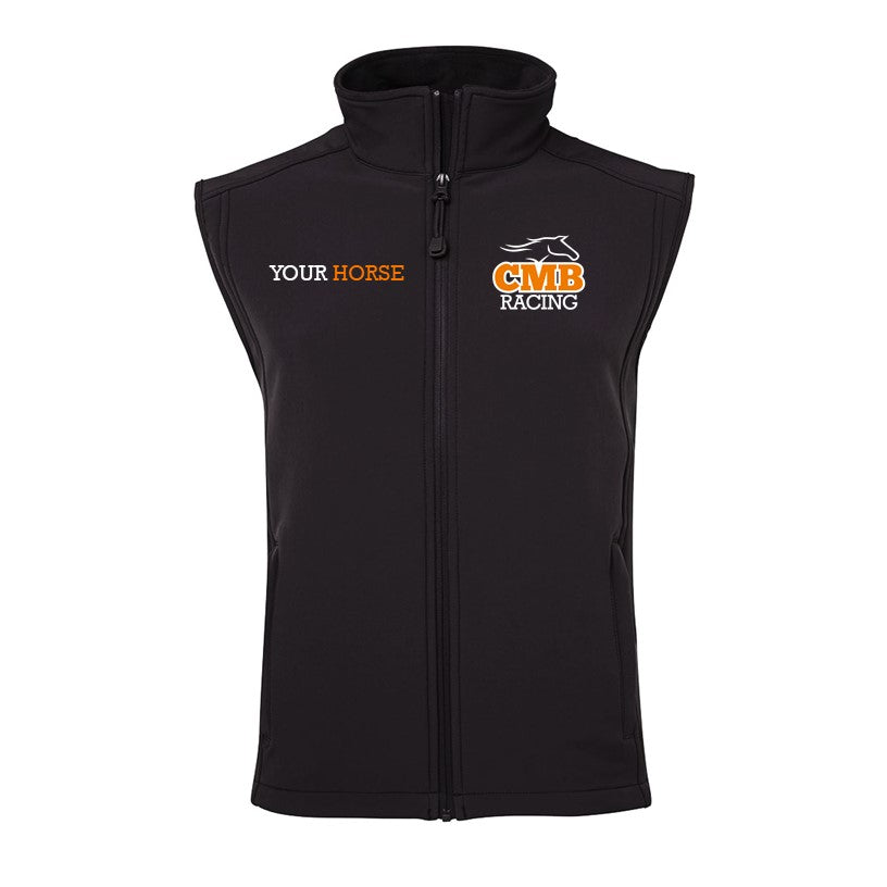 Chris Bieg Racing - SoftShell Vest Personalised