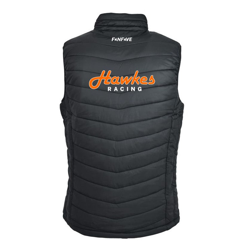 Hawkes Racing - Puffer Vest Personalised