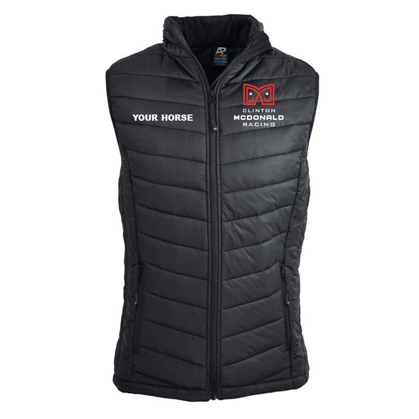 Clinton McDonald Racing - Puffer Vest Personalised