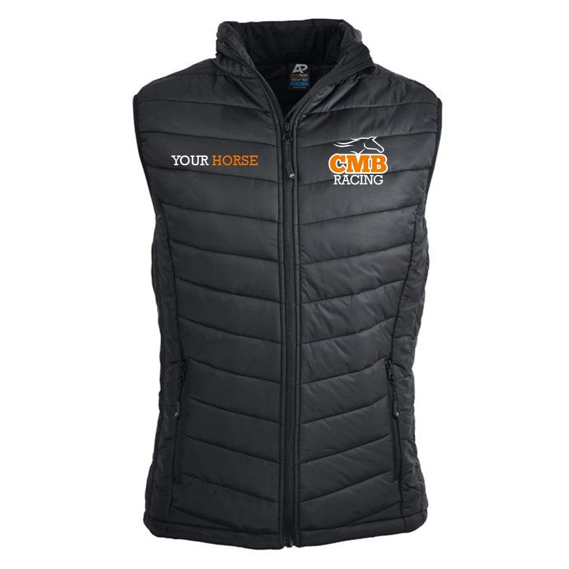 Chris Bieg Racing - Puffer Vest Personalised