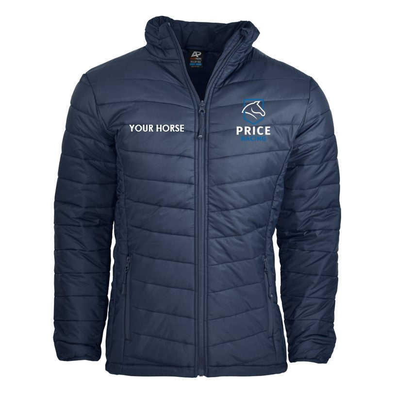 Price Racing - Puffer Jacket Personalised