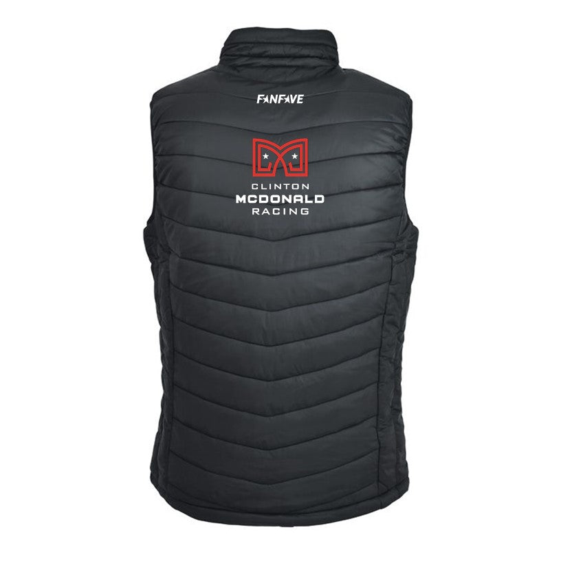 Clinton McDonald Racing - Puffer Vest Personalised