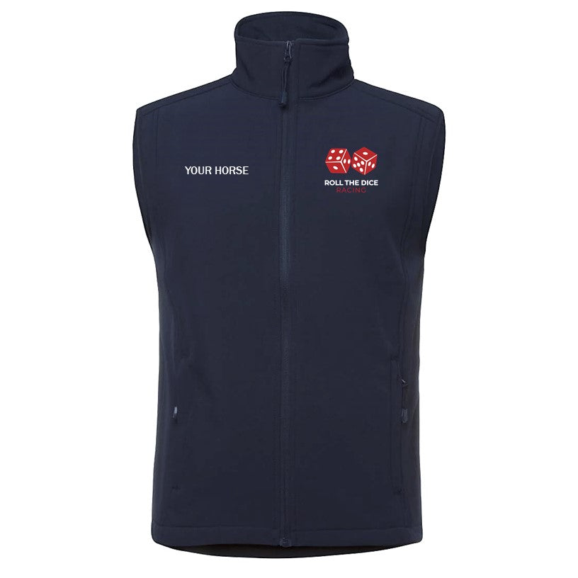 Roll The Dice - SoftShell Vest Personalised