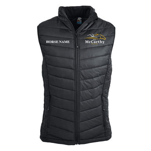 Dan McCarthy - Puffer Vest Personalised