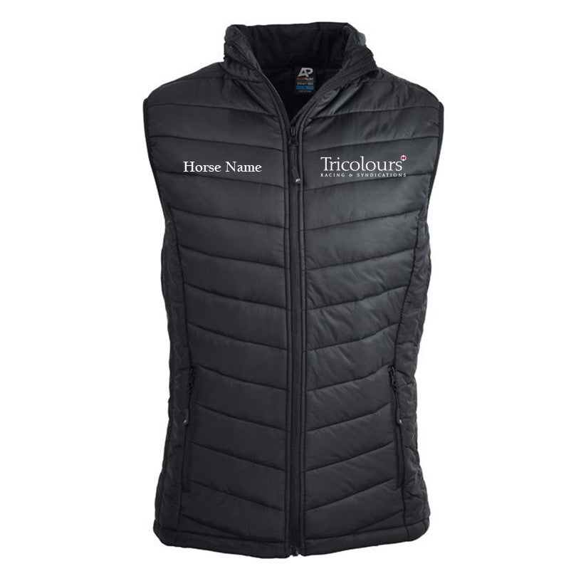 Tricolours - Puffer Vest Personalised