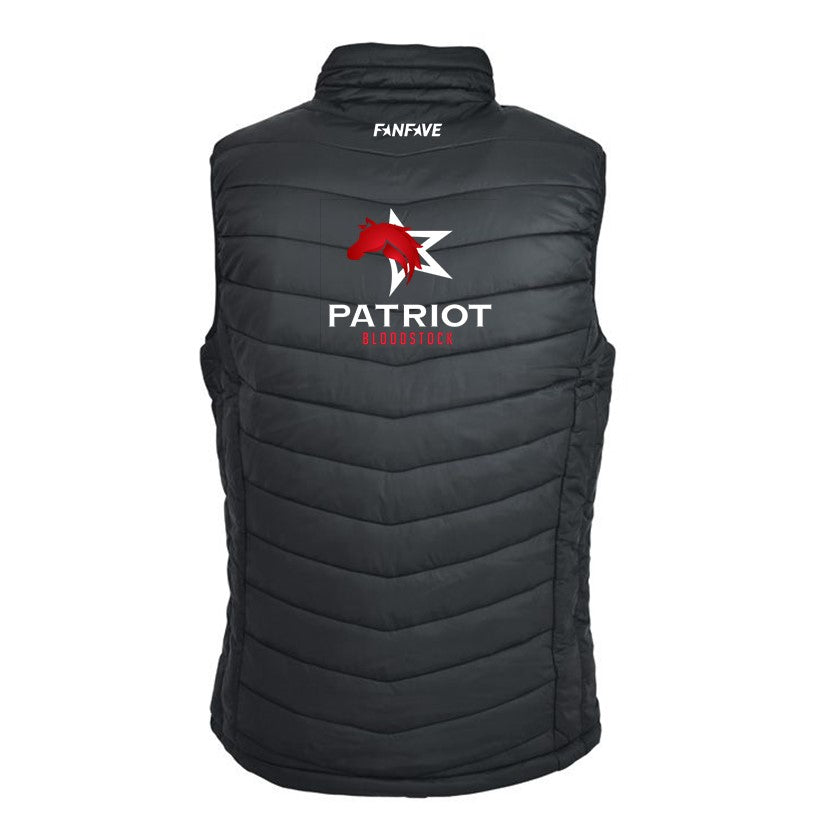 Patriot Bloodstock - Puffer Vest Personalised