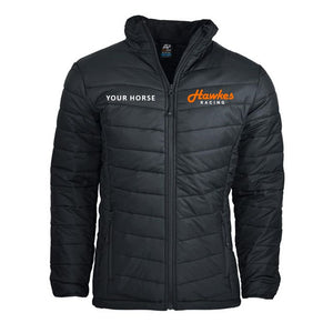 Hawkes Racing - Puffer Jacket Personalised