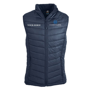 Damien Lane - Puffer Vest Personalised