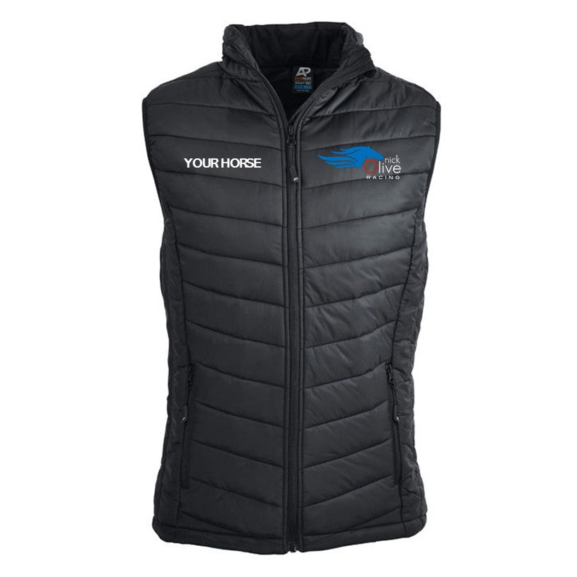 Nick Olive Racing - Puffer Vest Personalised