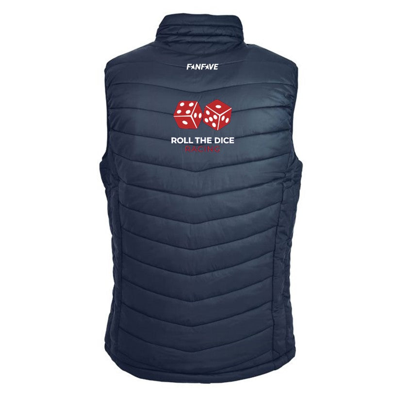 Roll The Dice - Puffer Vest Personalised