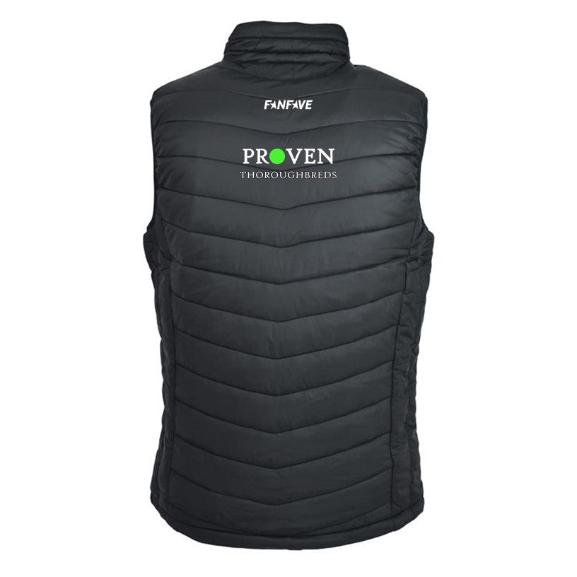 Proven Thoroughbreds - Puffer Vest Personalised