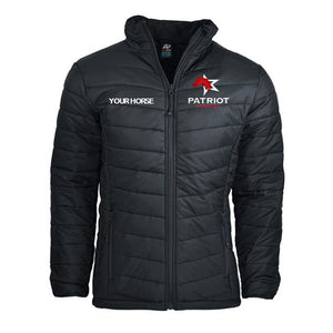Patriot Bloodstock - Puffer Jacket Personalised