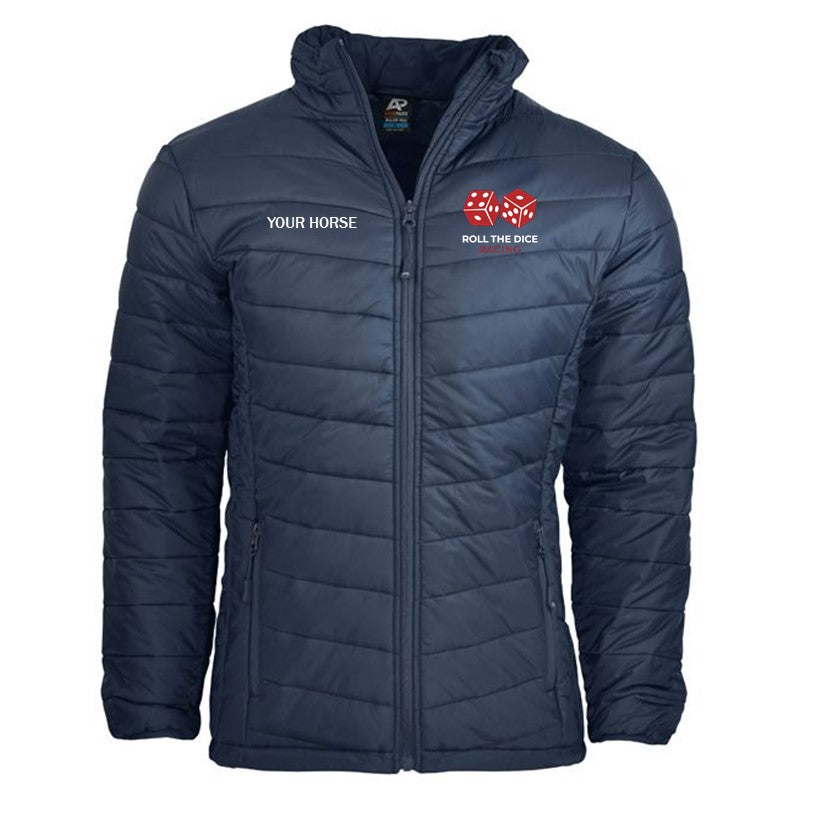 Roll The Dice - Puffer Jacket Personalised