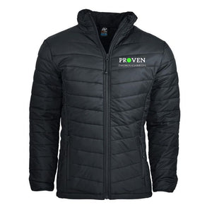 Proven Thoroughbreds - Puffer Jacket - Black Medium