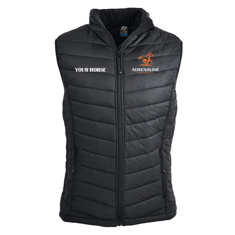 Adrenaline - Puffer Vest Personalised